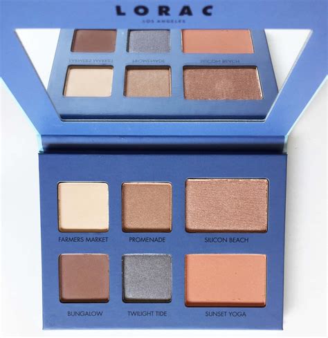 Lorac Eyeshadow Palette Comparison